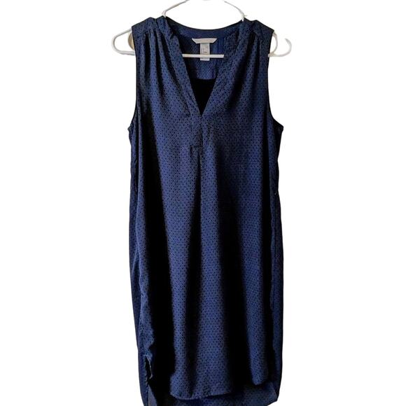 None and/or Unknown Dresses & Skirts - Shirt dress size 4 lightweight short sleeve  blue dress. fall